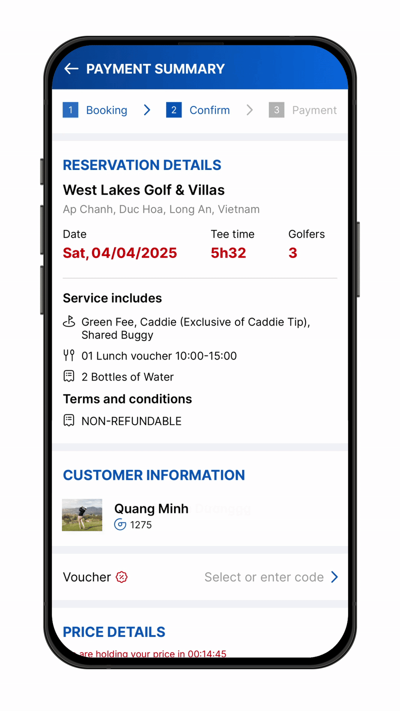 Payment Method in Gonta